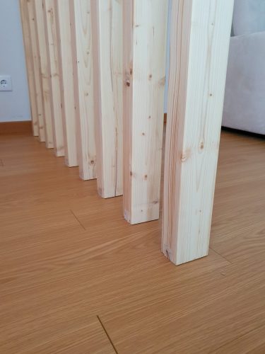 Divisória em madeira